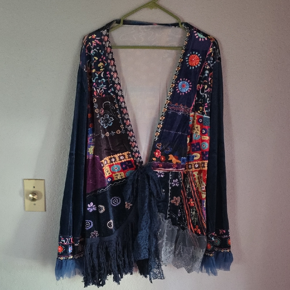 Bohemian Patchwork Jacket - image 1